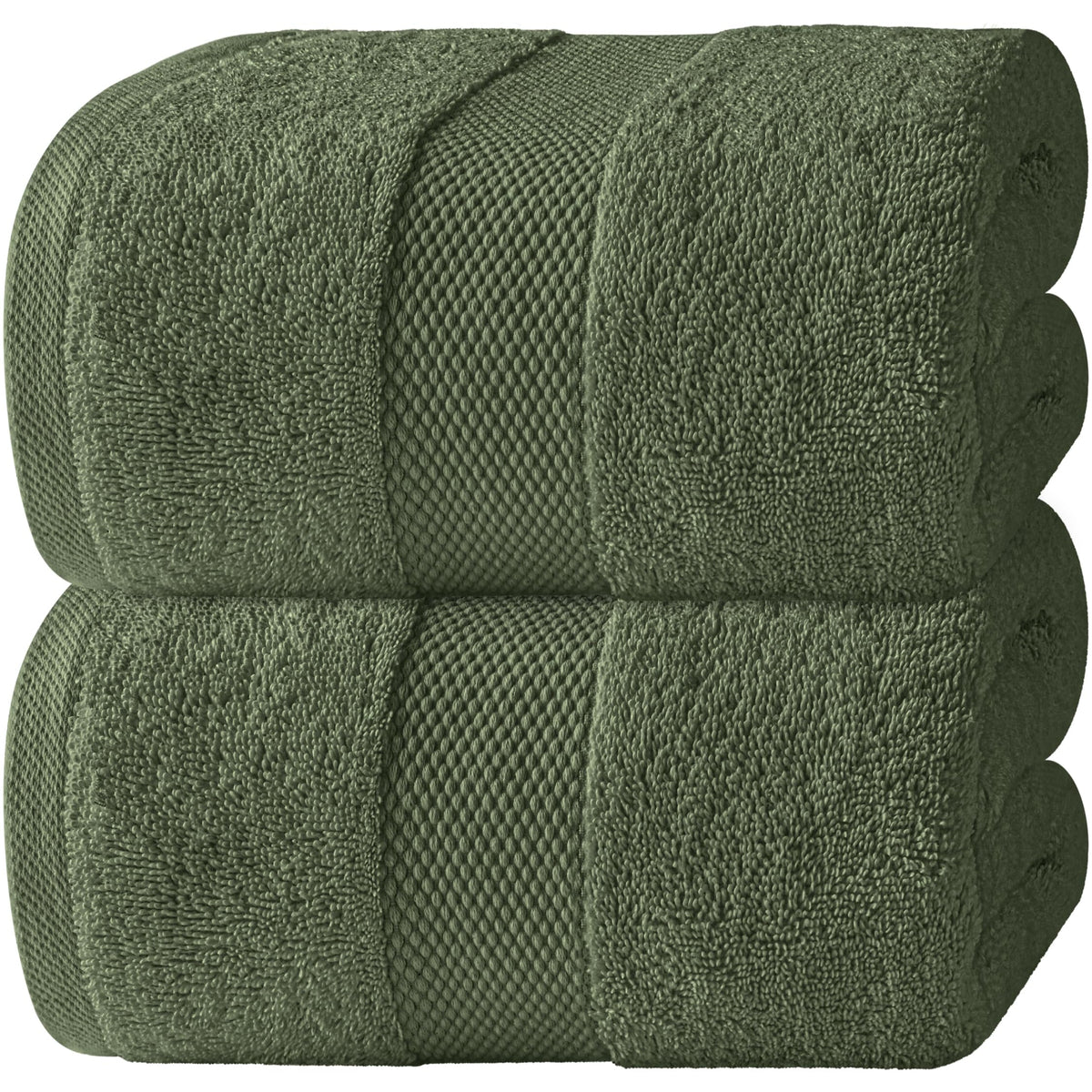 White Classic Luxury Bath Sheets Towels for Adults Extra Large 35x70 Inch - 700 GSM Turkish Cotton, Highly Absorbent | Hotel Collection | 2 Pack