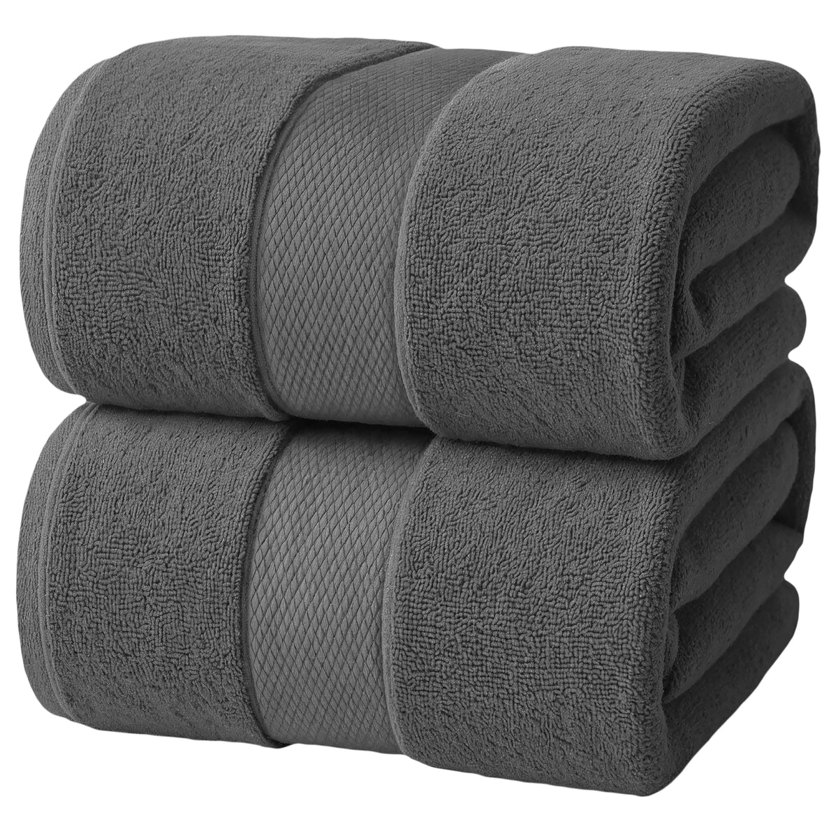 Infinitee Xclusives Bath Sheets Extra Large - 2 Pack - 600 GSM |35" x 70"|