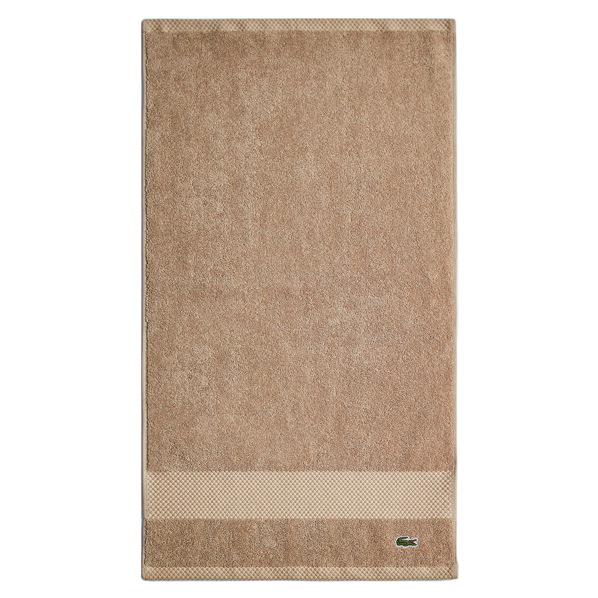 Lacoste Heritage 100% Supima Cotton Bath Towel 30" x 54", Micro Chip