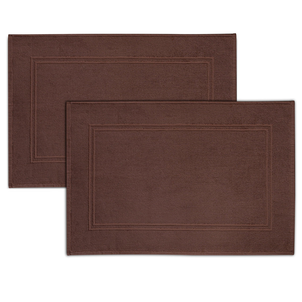 Tens Towels 2 Piece Bath Mats 20 x 32 Inches, Beige