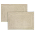 Tens Towels 2 Piece Bath Mats 20 x 32 Inches, Beige